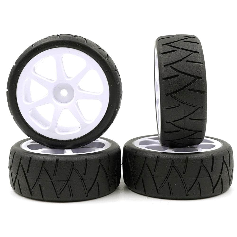 XP-40235, XPRESS Competition 36x Spoked Radial Pre-Glued Wheel Set For 1/10 Touring