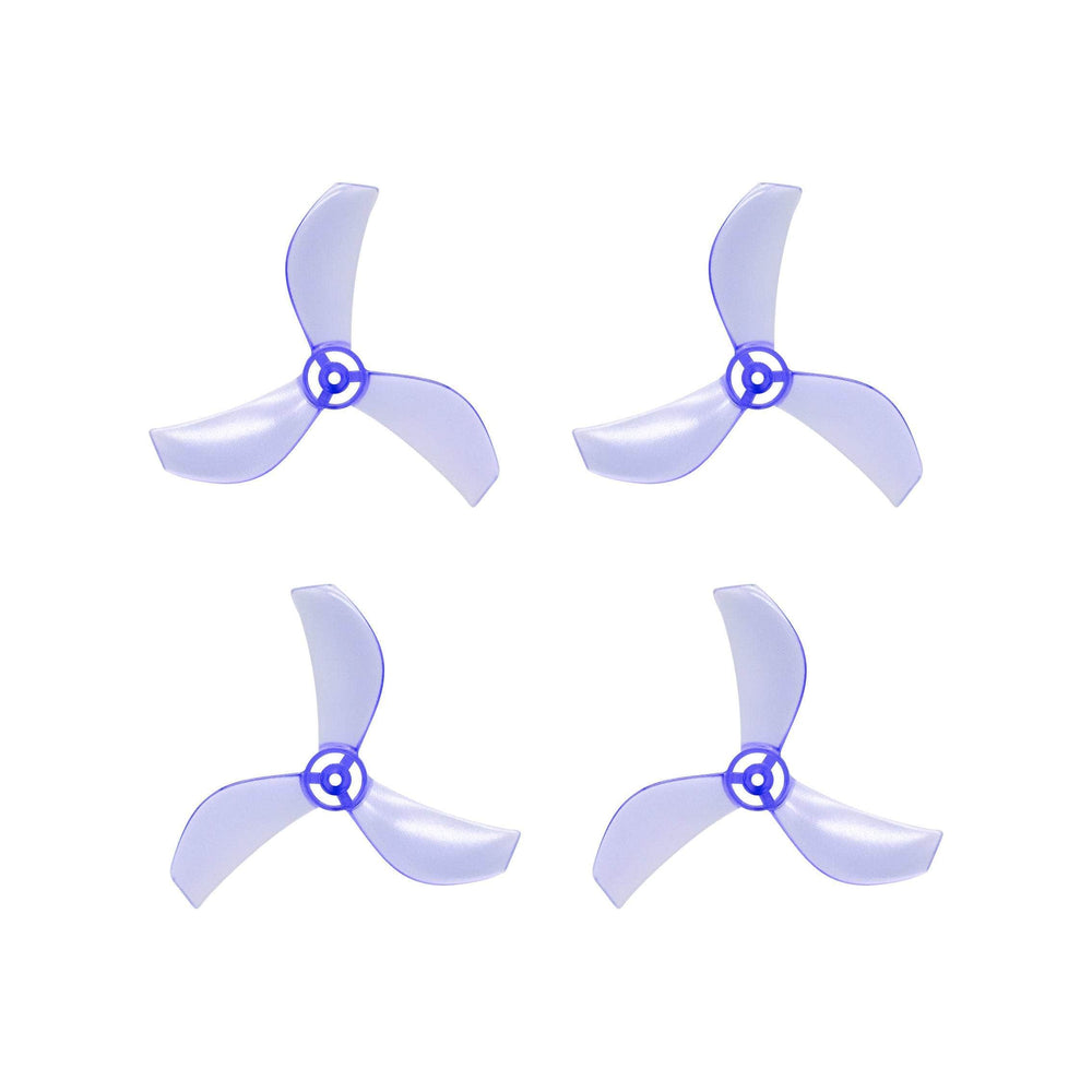 NewBeeDrone Azi (Tri Blade) Micro Propellers 31mm - 0.8mm Shaft (Set of 4)