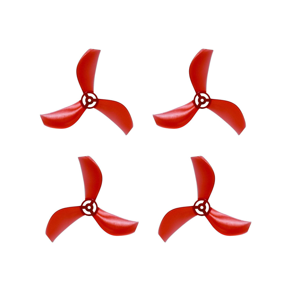 NewBeeDrone Azi (Tri Blade) Micro Propellers 31mm - 0.8mm Shaft (Set of 4)