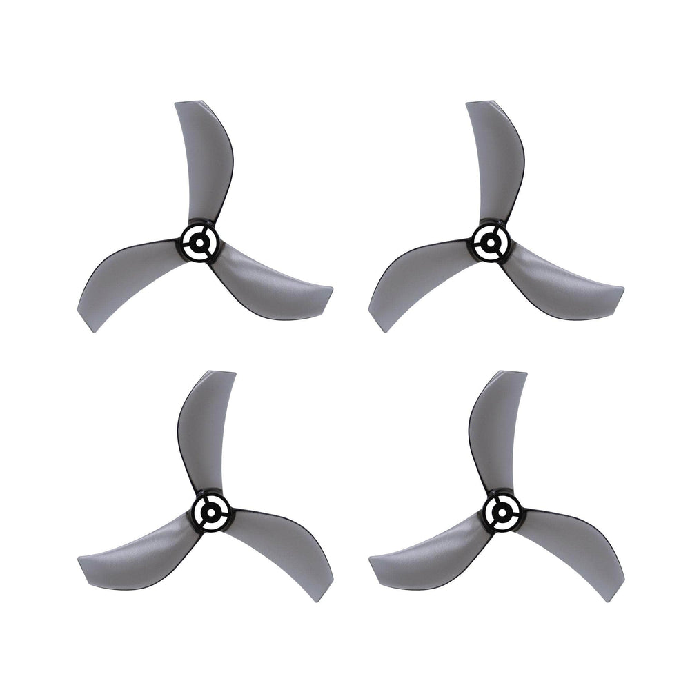 NewBeeDrone Azi (Tri-Blade) Micro Propellers 40mm - 1.0mm Shaft (Set of 4)