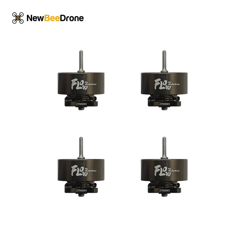 NewBeeDrone Flow 0802 Dual Ball Bearing Whoop motor 27000kv (Set of 4)