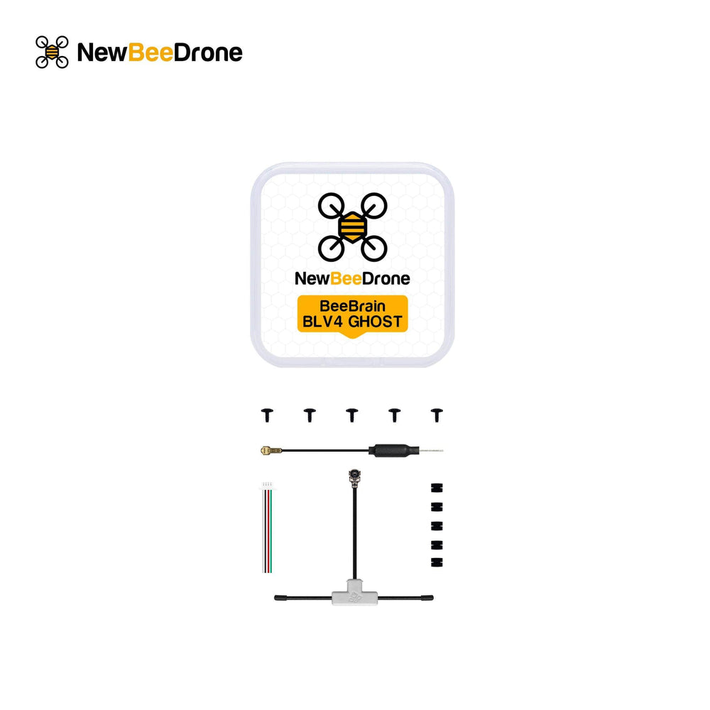 NewBeeDrone x ImmersionRC BeeBrain BLV4 Built-in Ghost Rx AIO Flight Controller