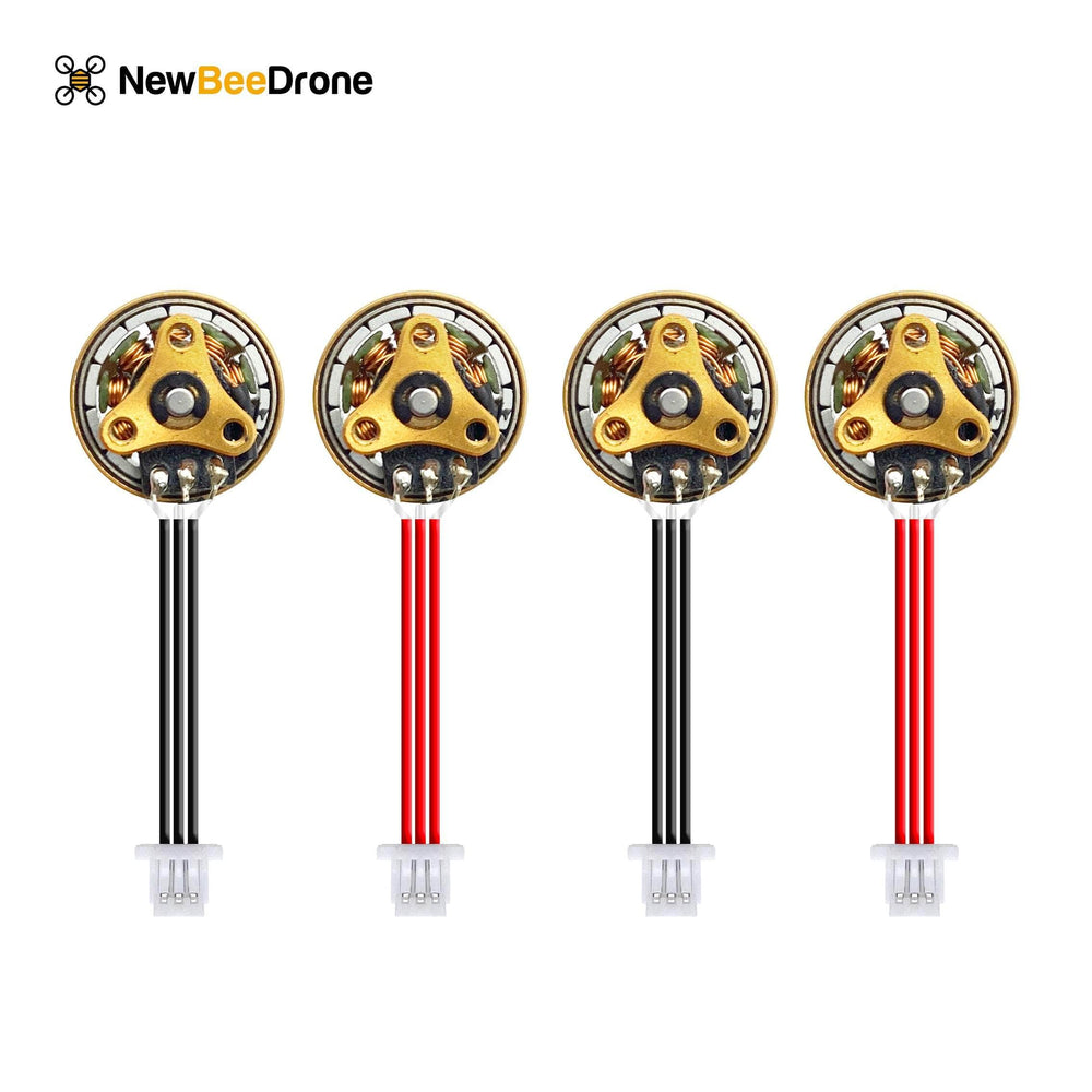 NewBeeDrone 0802 18000kv Brushless Motors - Unibell Gold Edition (Set of 4)