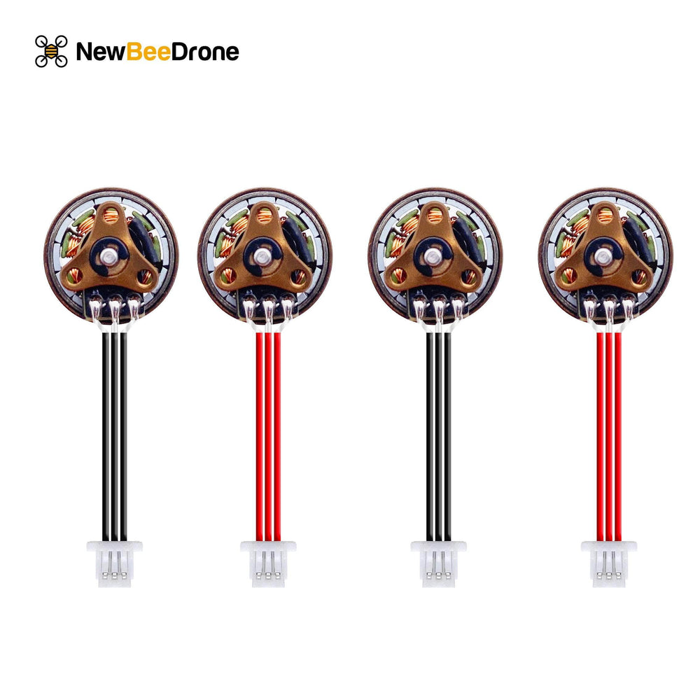 NewBeeDrone 0802 14000KV Brushless Motors - Unibell Espresso Edition (Set of 4)