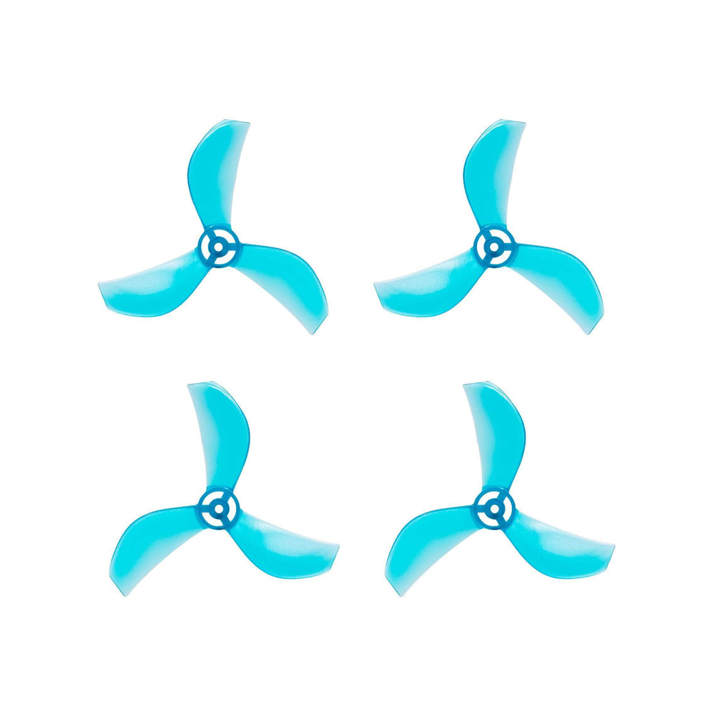 NewBeeDrone Azi (Tri Blade) Micro Propellers 31mm - 0.8mm Shaft (Set of 4)