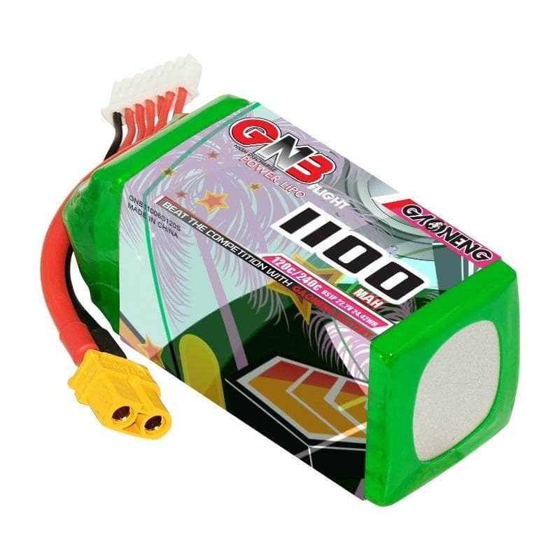 Gaoneng GNB 22.2V 6S 1100mAh 120C LiPo Battery - XT60