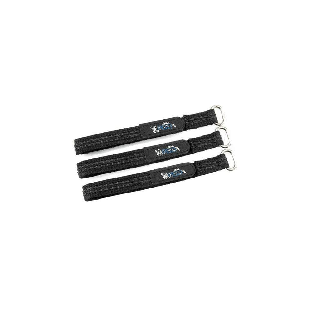 RDQ New Logo Kevlar Lipo Strap w/ Woven Rubber Grip and Metal Buckle (3PK)