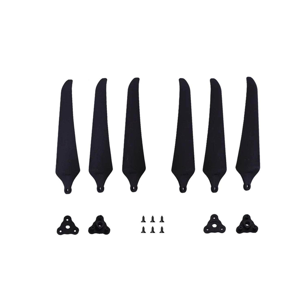 Gemfan F1051 Folding 3-Blade Propeller (Set of 2) - Black