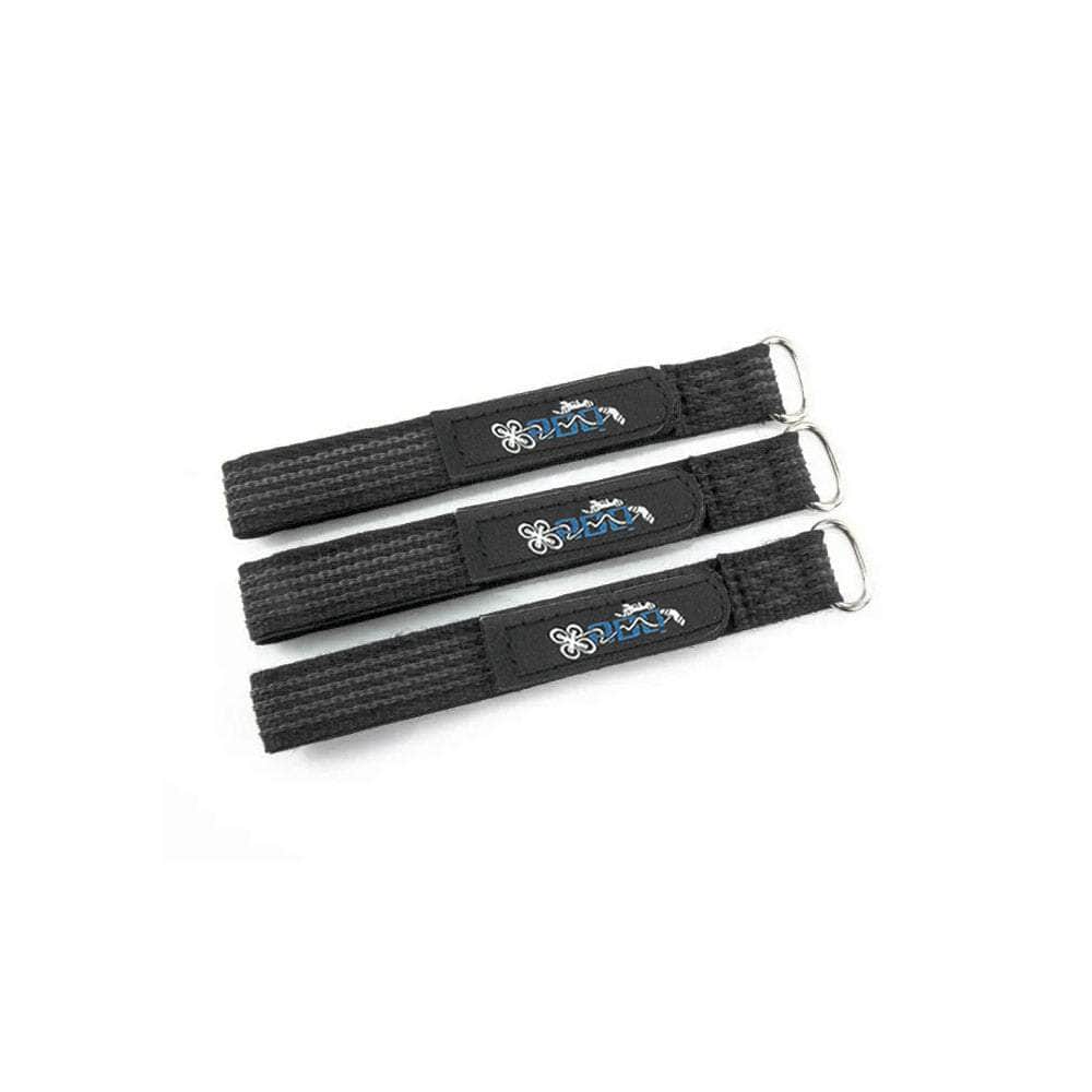 RDQ New Logo Kevlar Lipo Strap w/ Woven Rubber Grip and Metal Buckle (3PK)