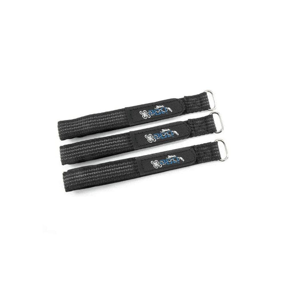 RDQ New Logo Kevlar Lipo Strap w/ Woven Rubber Grip and Metal Buckle (3PK)