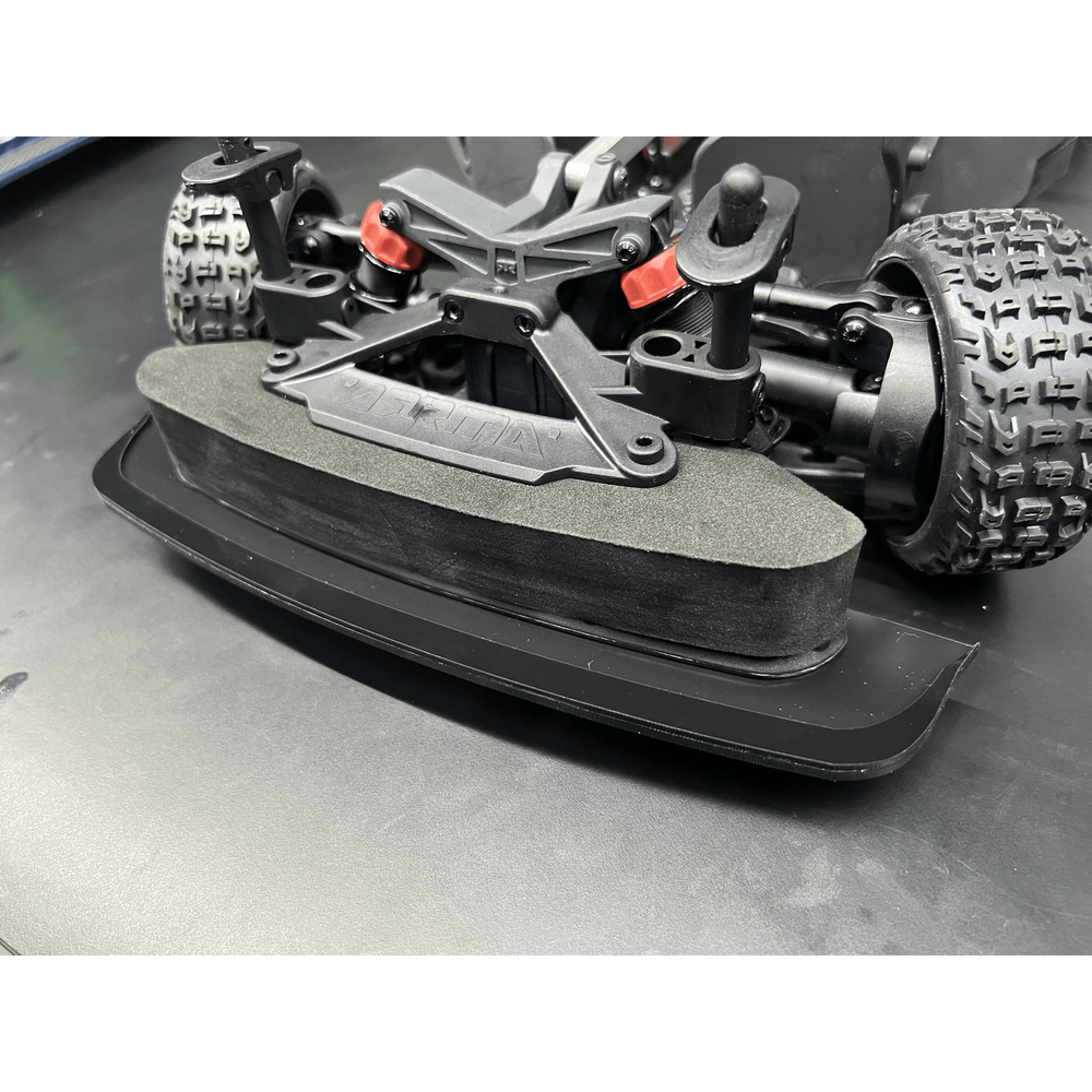 STP1191BK, ARRMA Infraction 3S 1/9 Plastic Bottom Plate/ Bumper BLACK