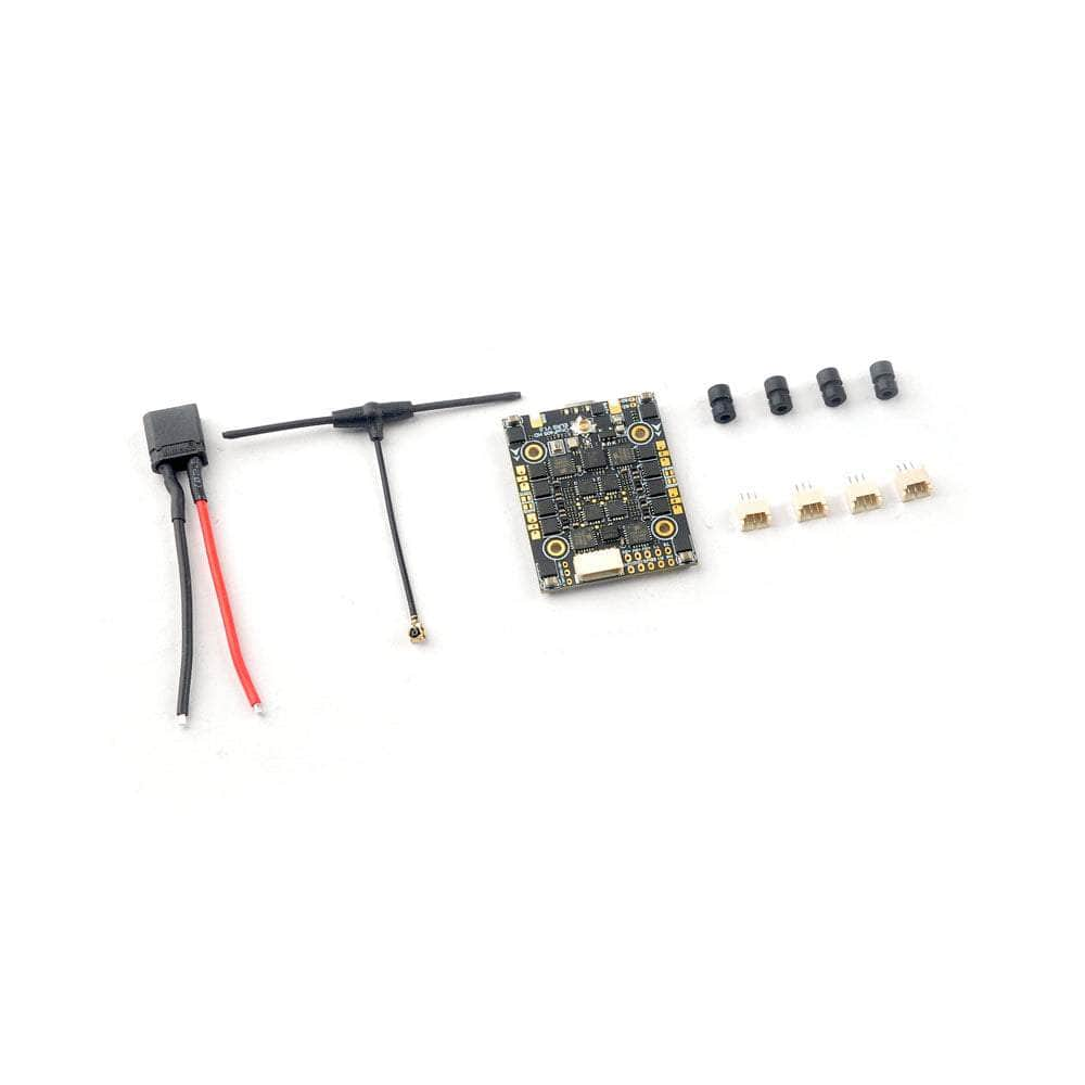 HappyModel CruxF405HD 2-4S F4 AIO 20x20 Flight Controller (w/ 20A 8Bit 4in1 ESC & 2.4GHz ELRS RX)