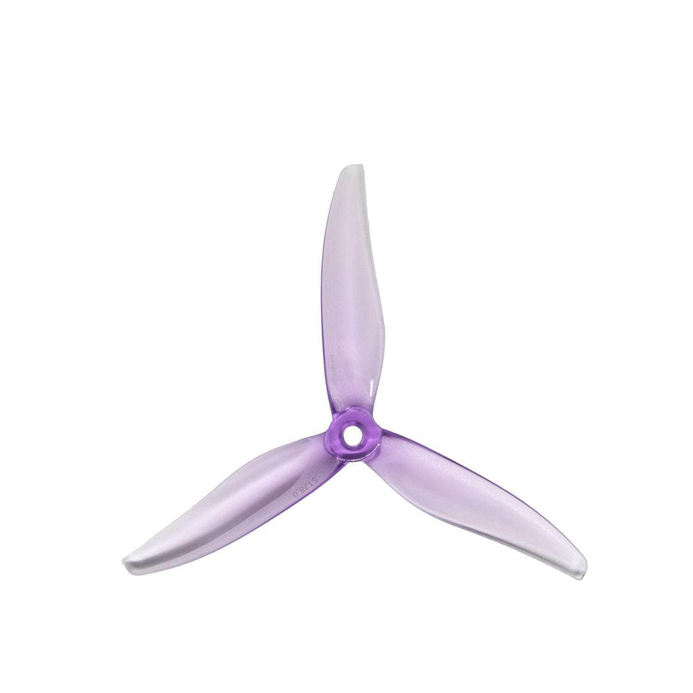 Gemfan Fury 5128.0 Tri-Blade 5" Prop 4 Pack - Choose your color