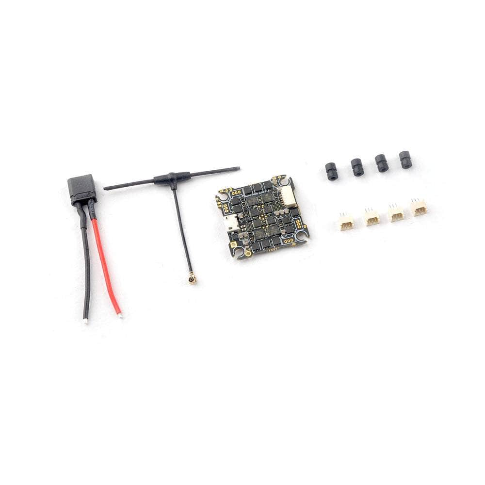 HappyModel SuperF405HD 2-4S F4 AIO Toothpick/Whoop Flight Controller (w/ 20A 8Bit 4in1 ESC & 2.4GHz ELRS RX)