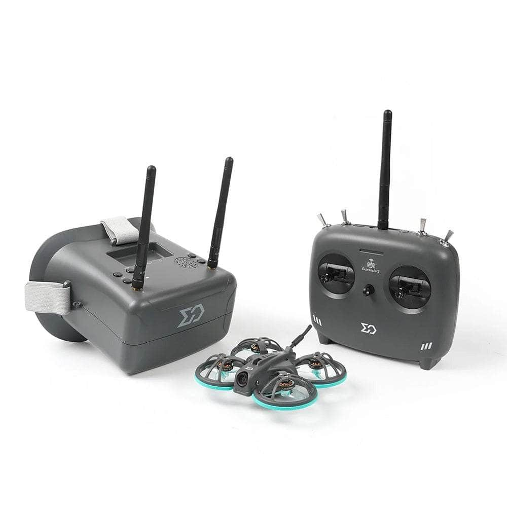 Sub250 RTF Whoopfly16 Ready to Fly ELRS 2.4GHz Analog Kit  w/ Goggles, Radio Transmitter, Case & Drone