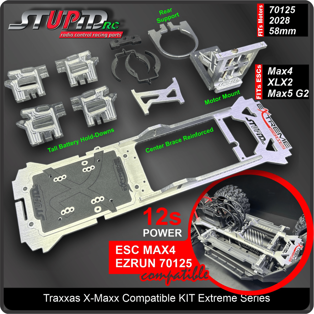 STP1026, Extreme Series Motor Mount/Brace for Xmaxx