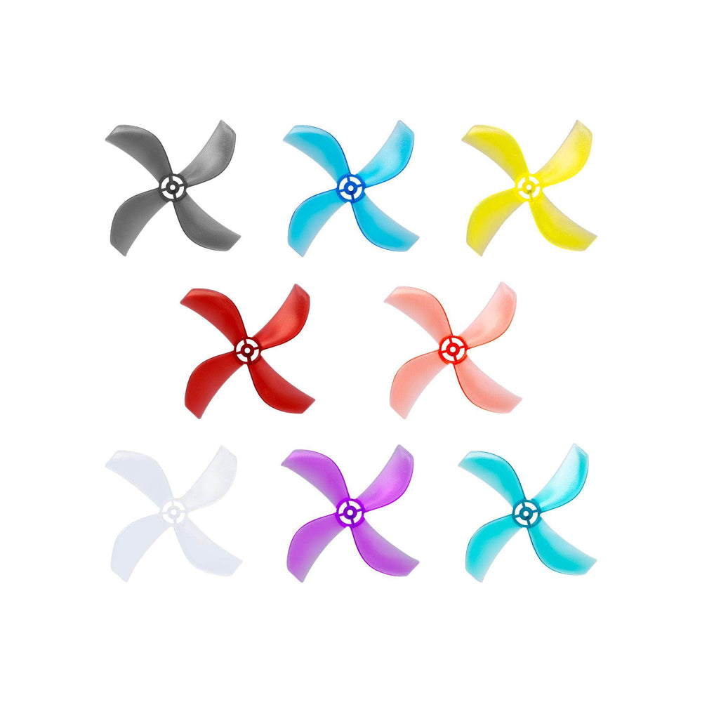 NewBeeDrone Azi (Quad Blade) Micro Propellers 31mm -0.8mm Shaft(Set of 4)