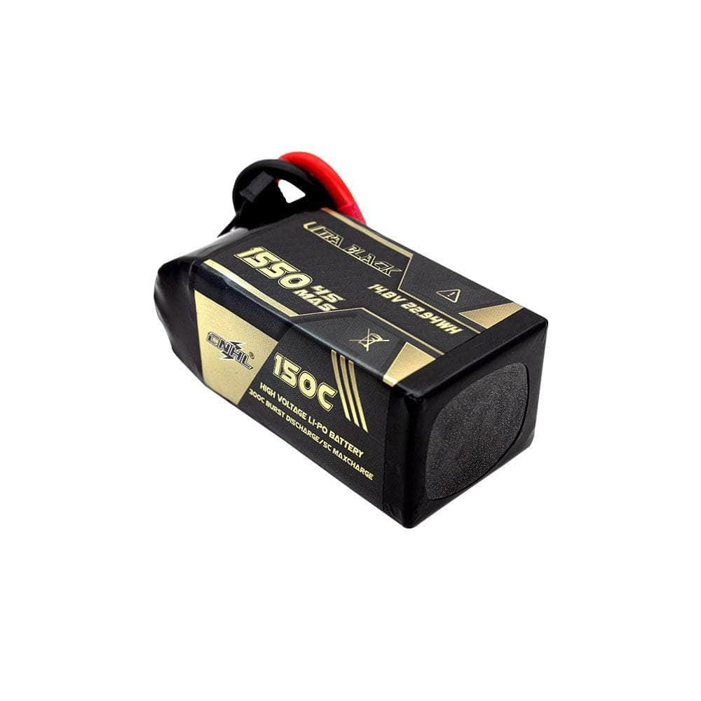 CNHL Ultra Black Series 14.8V 4S 1550mAh 150C LiPo Battery - XT60