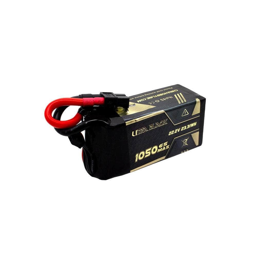 CNHL Ultra Black Series 22.2V 6S 1050mAh 150C LiPo Battery - XT60