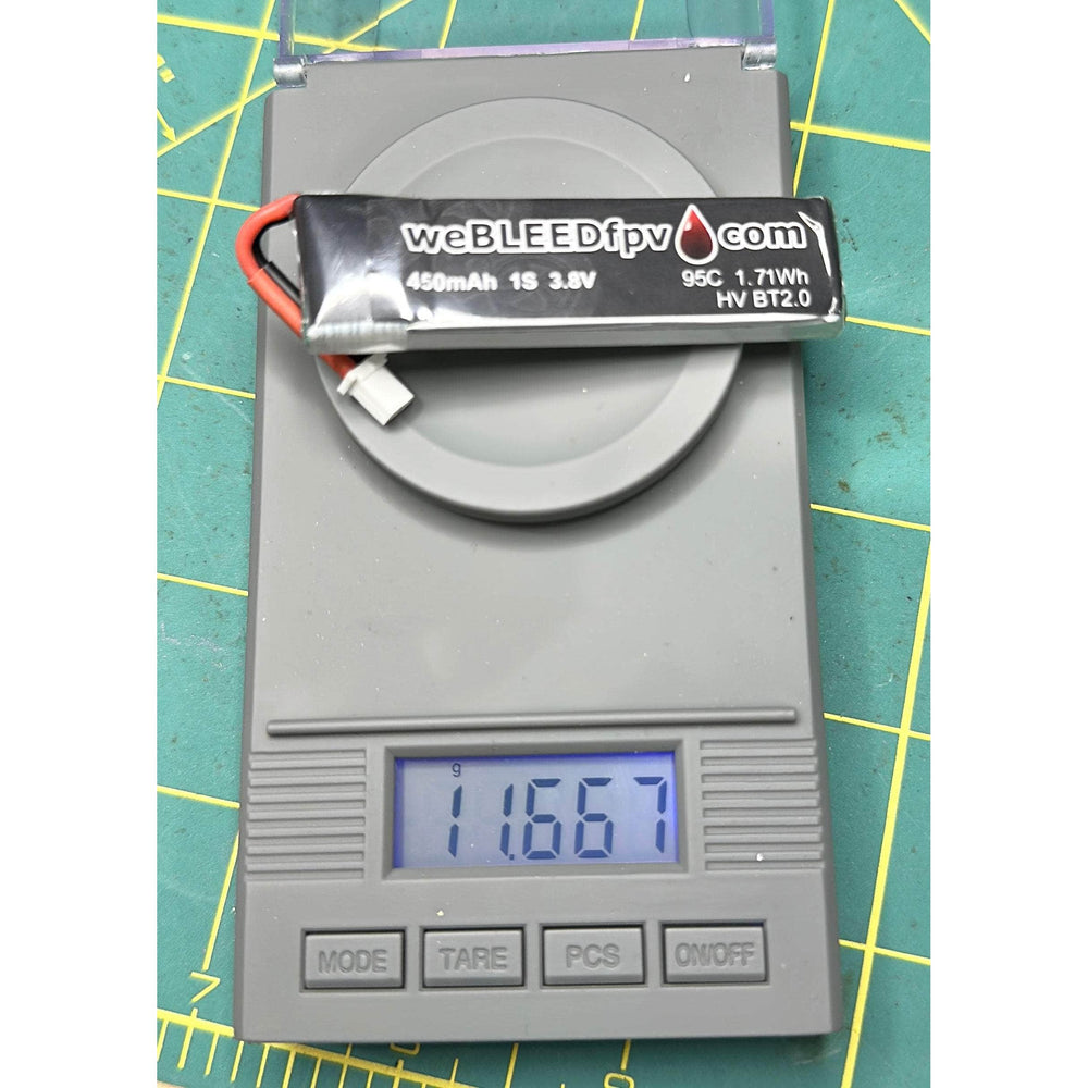 weBLEEDfpv 450mAh 1S BT2.0  LiPo Batteries