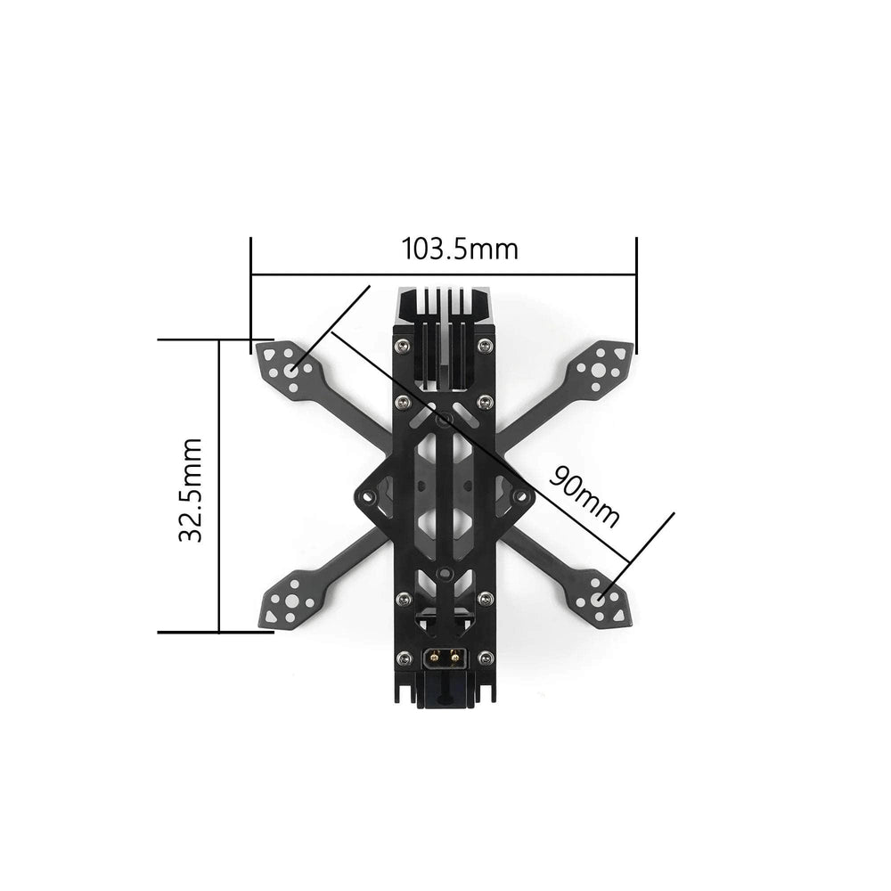 YMZ FPV Eagle1 2" Frame Kit + 2.4 Antenna