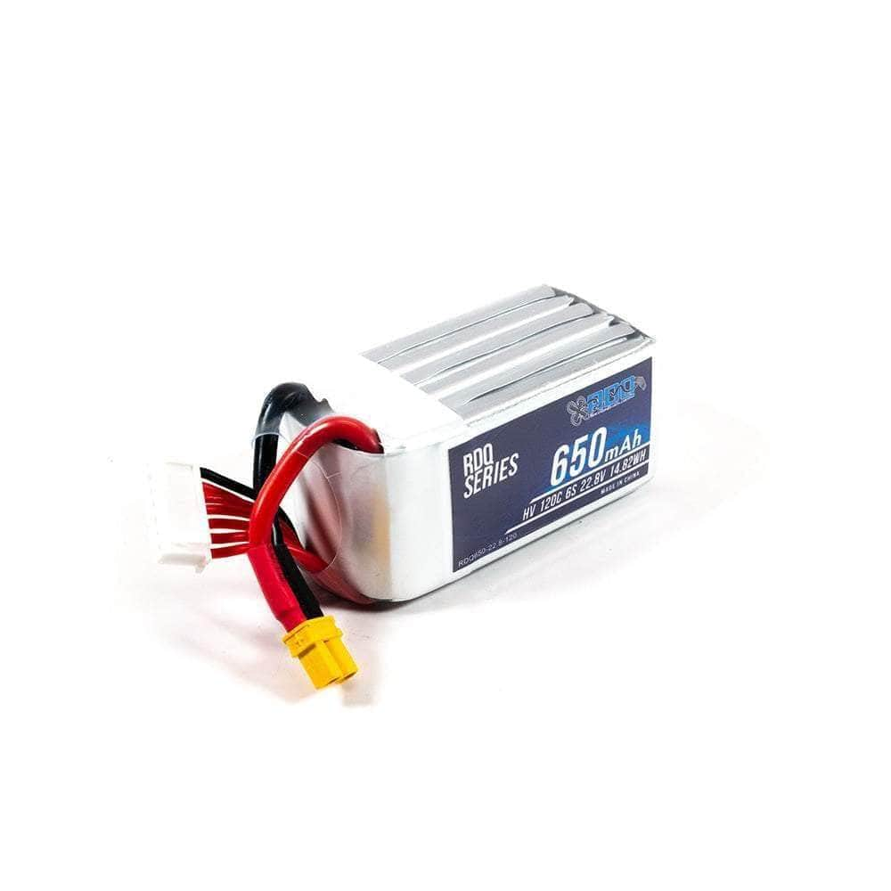 RDQ Series 22.8V 6S 650mAh 120C LiHV Micro Battery - XT30