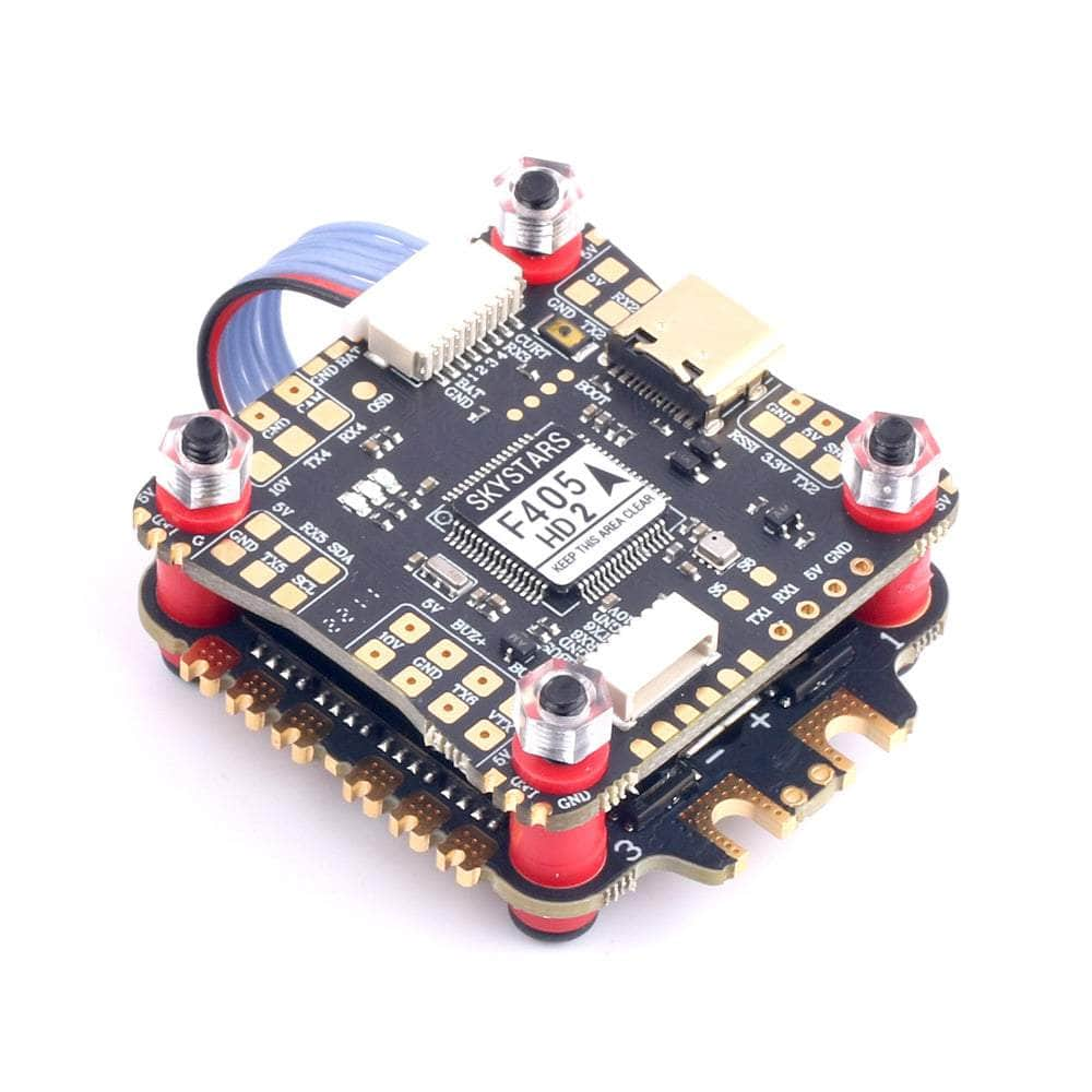 SkyStarsRC Fly Stack F405 HD2 3-6S 30x30 Stack/Combo (F405 FC / KO50A 8Bit 50A 4in1 ESC)