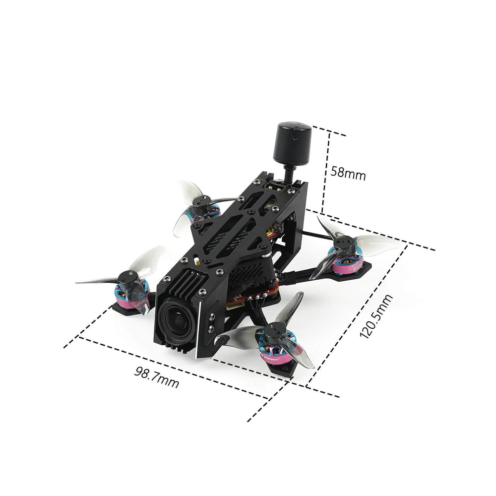 YMZ FPV Eagle1 2" BNF Freestyle w/ O3 Air Unit