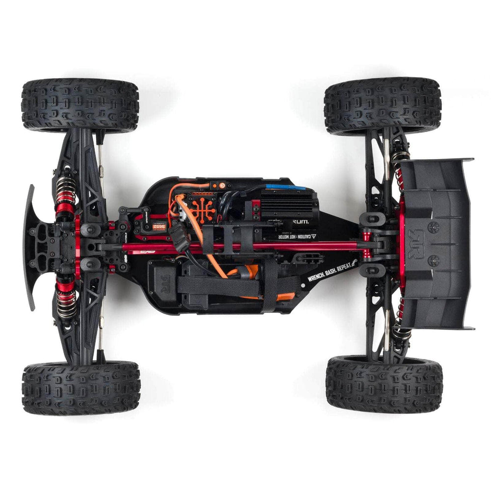 ARA8707, Arrma Talion 6S BLX Brushless RTR 1/8 Extreme Bash 4WD Truggy (Black) w/DX3 Radio, Smart ESC & AVC