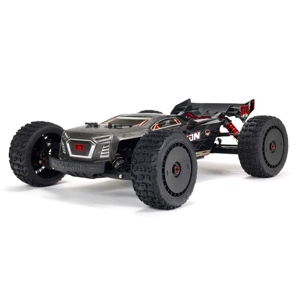 ARA8707, Arrma Talion 6S BLX Brushless RTR 1/8 Extreme Bash 4WD Truggy (Black) w/DX3 Radio, Smart ESC & AVC