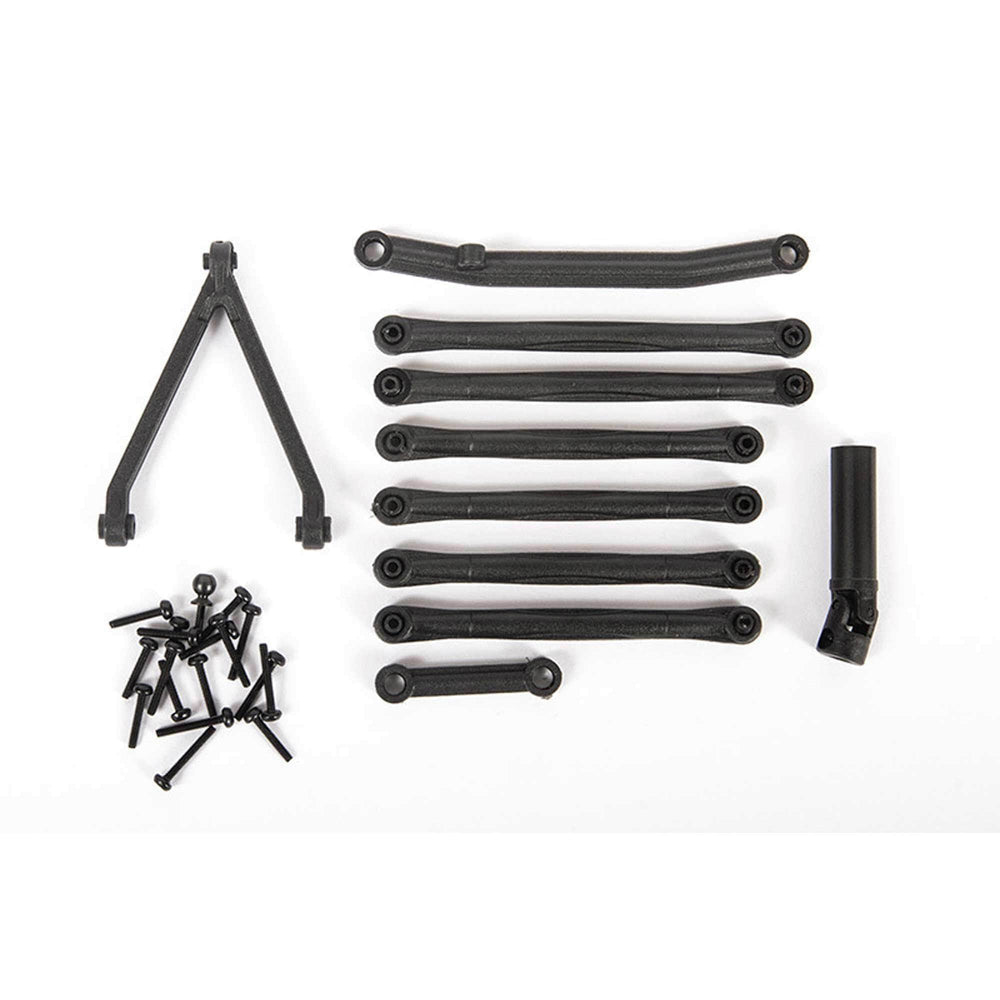 AXI204000, Suspension Links, Long Wheel Base 133.7mm: SCX24