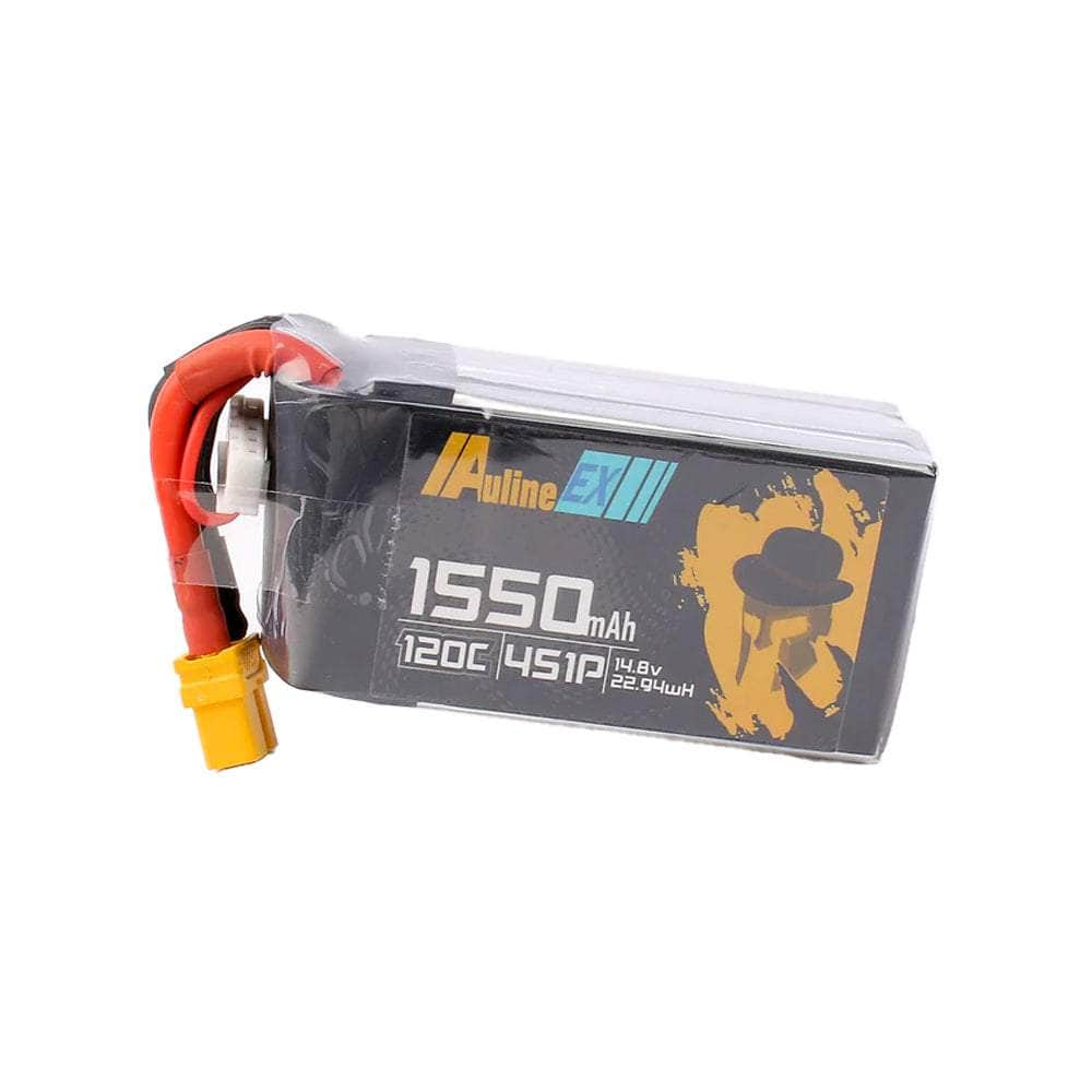 Auline EX 14.8V 4S 1550mAh 120C LiPo Battery - XT60