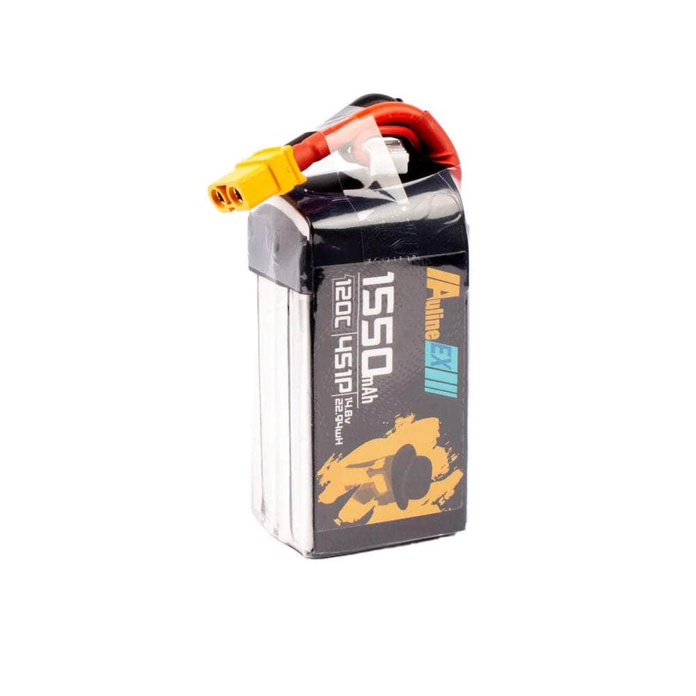 Auline EX 14.8V 4S 1550mAh 120C LiPo Battery - XT60