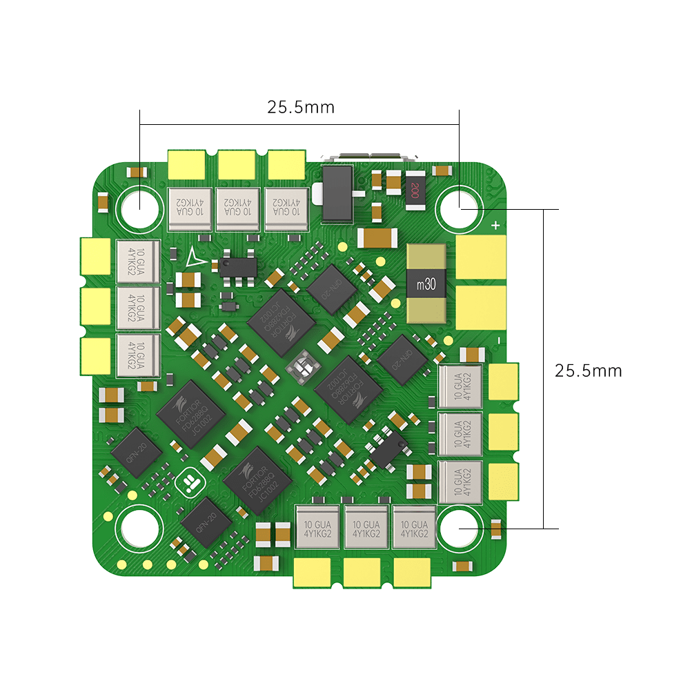 iFlight Blitz Whoop F7 AIO [V1.1] 2-6S AIO Toothpick / Whoop Flight Controller (w/ 55A 8Bit 4in1 ESC)