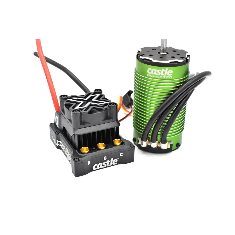 CSE010016502, Castle Creations Mamba Monster X 8S 1/6 ESC/Motor Combo w/1717 Sensored Motor (1650kV)