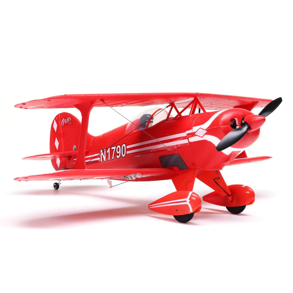 EFLU15250, E-flite UMX Pitts S-1S Bind-N-Fly Electric Airplane (434mm) w/AS3X & SAFE