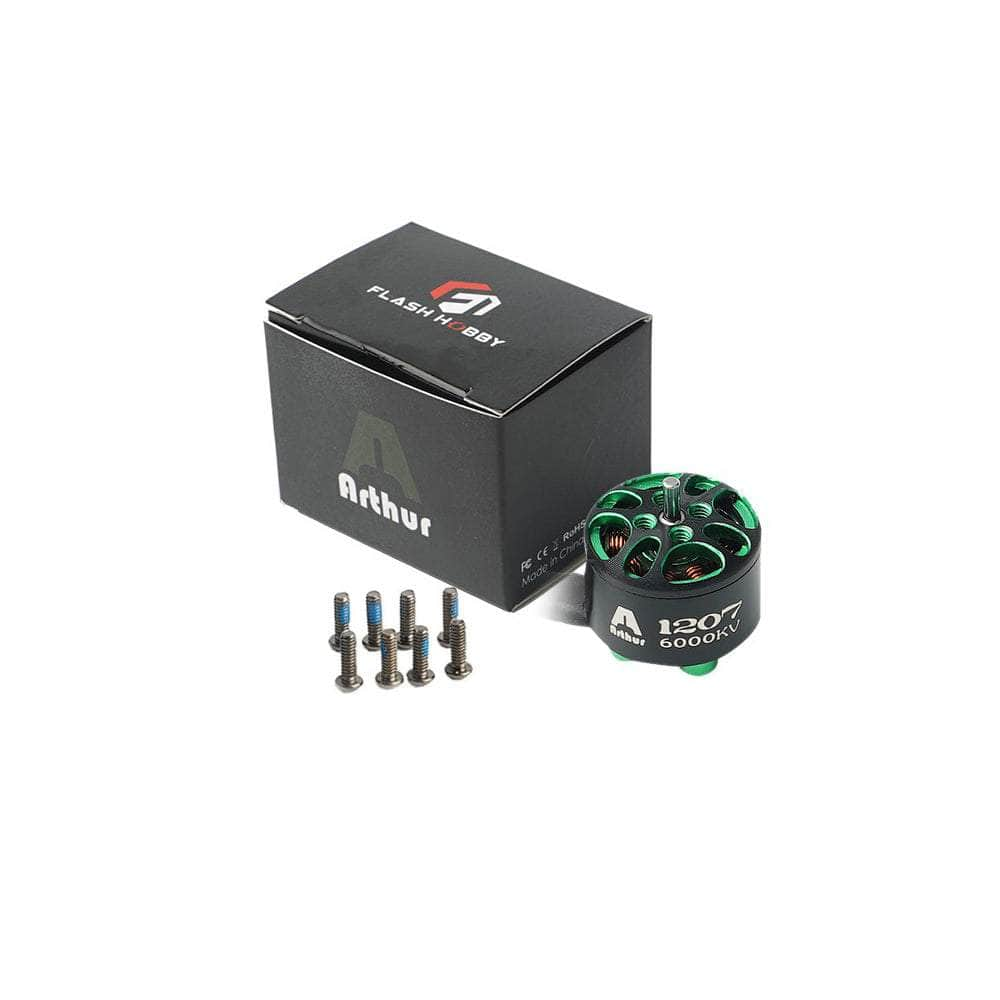 Flash Hobby Arthur 1207 5200Kv Micro Motor (1.5mm Shaft)