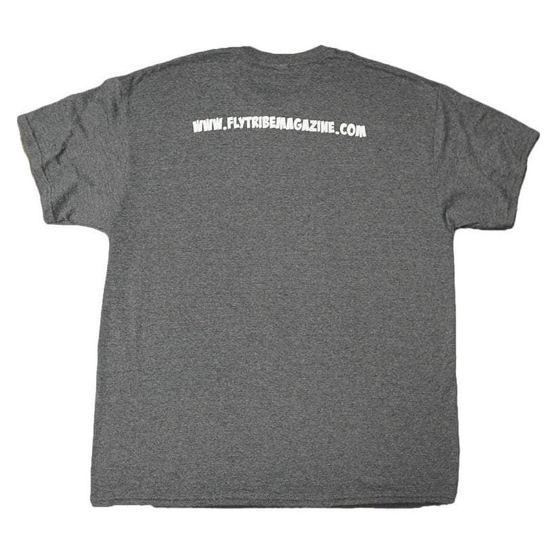 Fly Tribe Magazine MBPFP Logo T-Shirts - Dark Gray - Choose Your Size ...