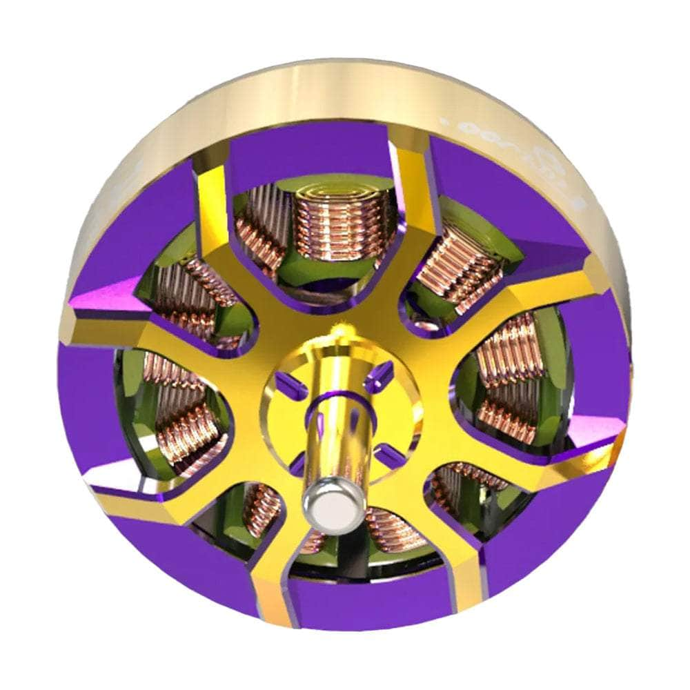 Flywoo Robo 1003 14800Kv Micro Motor - Gold/Purple