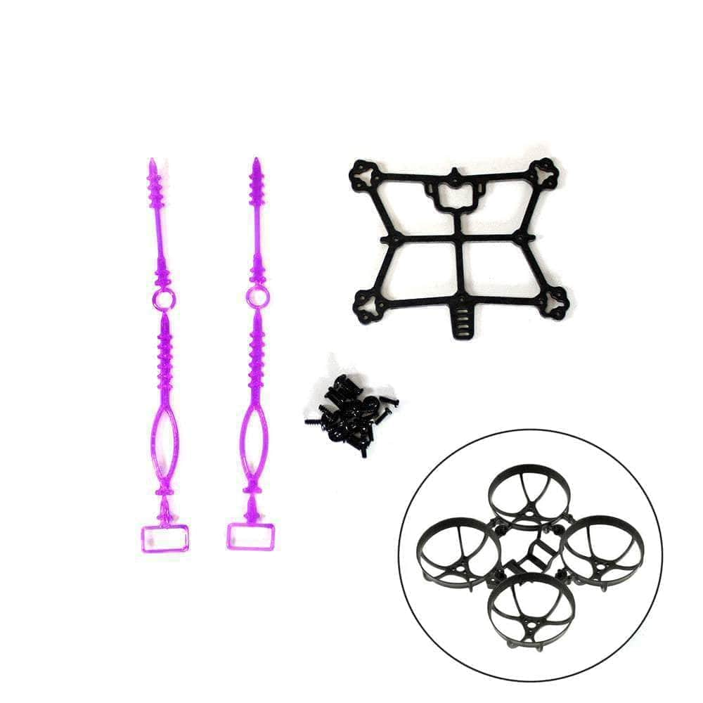 Fractal Engineering Fractal 65 Pro Micro/Whoop Frame Kit - Pro Lite Kit + Meteor65 Pro Black