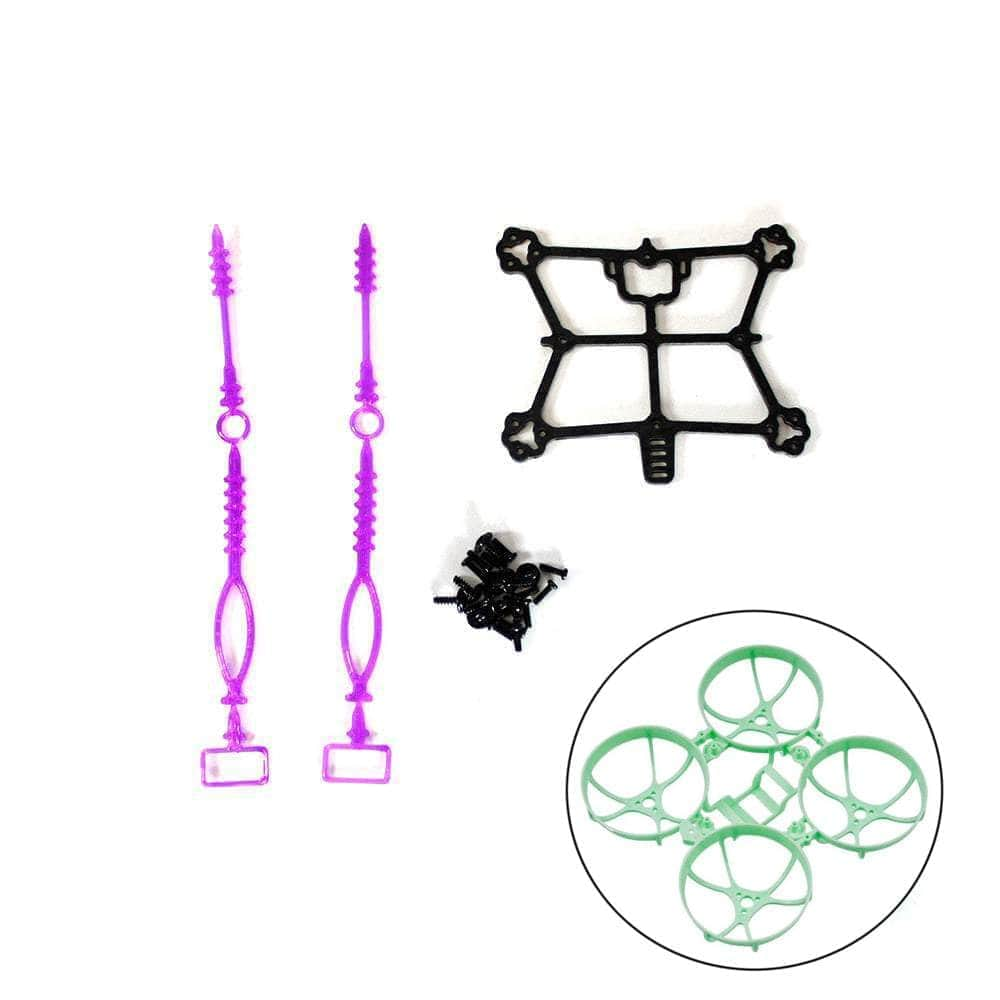 Fractal Engineering Fractal 65 Pro Micro/Whoop Frame Kit - Pro Lite Kit + Meteor65 Pro Green