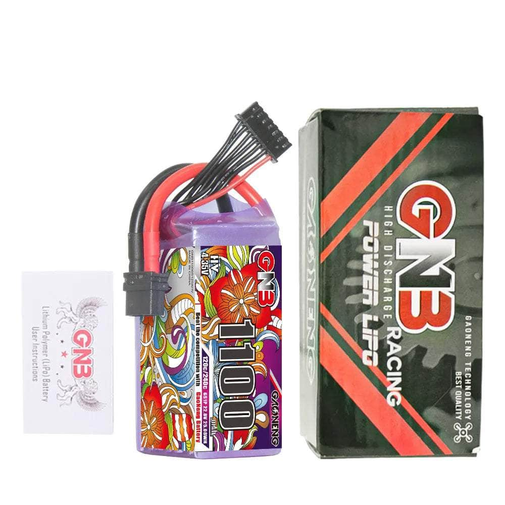 Gaoneng GNB 22.8V 6S 1100mAh 120C LiHV Battery - XT60