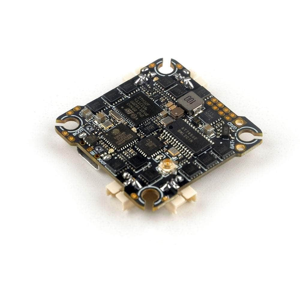 HappyModel CrazyF411 F4 2-4S Whoop/Toothpick AIO Flight Controller w/ 20A 8Bit 4in1 ESC - ELRS 2.4GHz (UART)