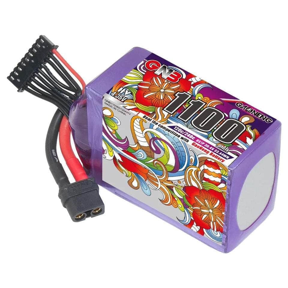 Gaoneng GNB 30.4v 8S 1100mAh 120C LiHV - XT60