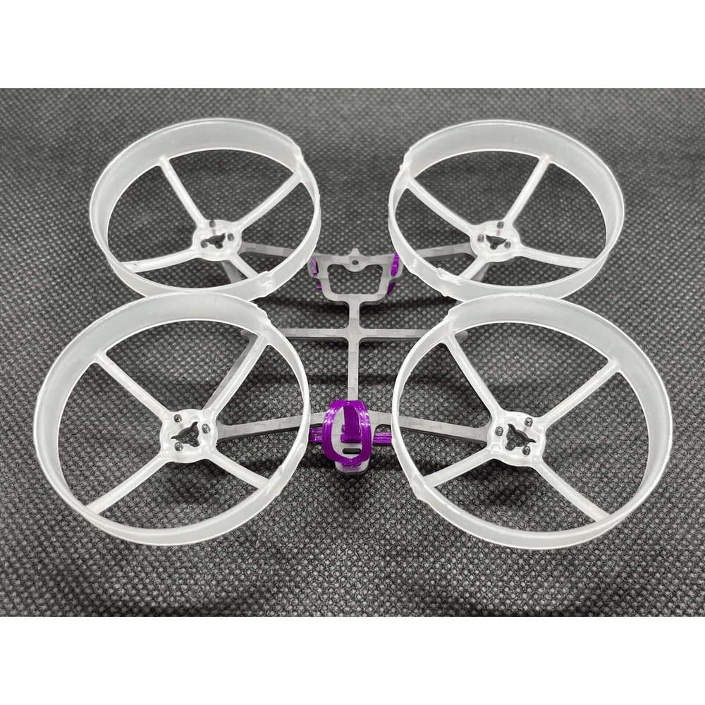 Fractal Engineering Fractal 75 Pro Max Micro/Whoop Frame Kit - Pro Lite Kit + BetaFPV Meteor75 Pro White