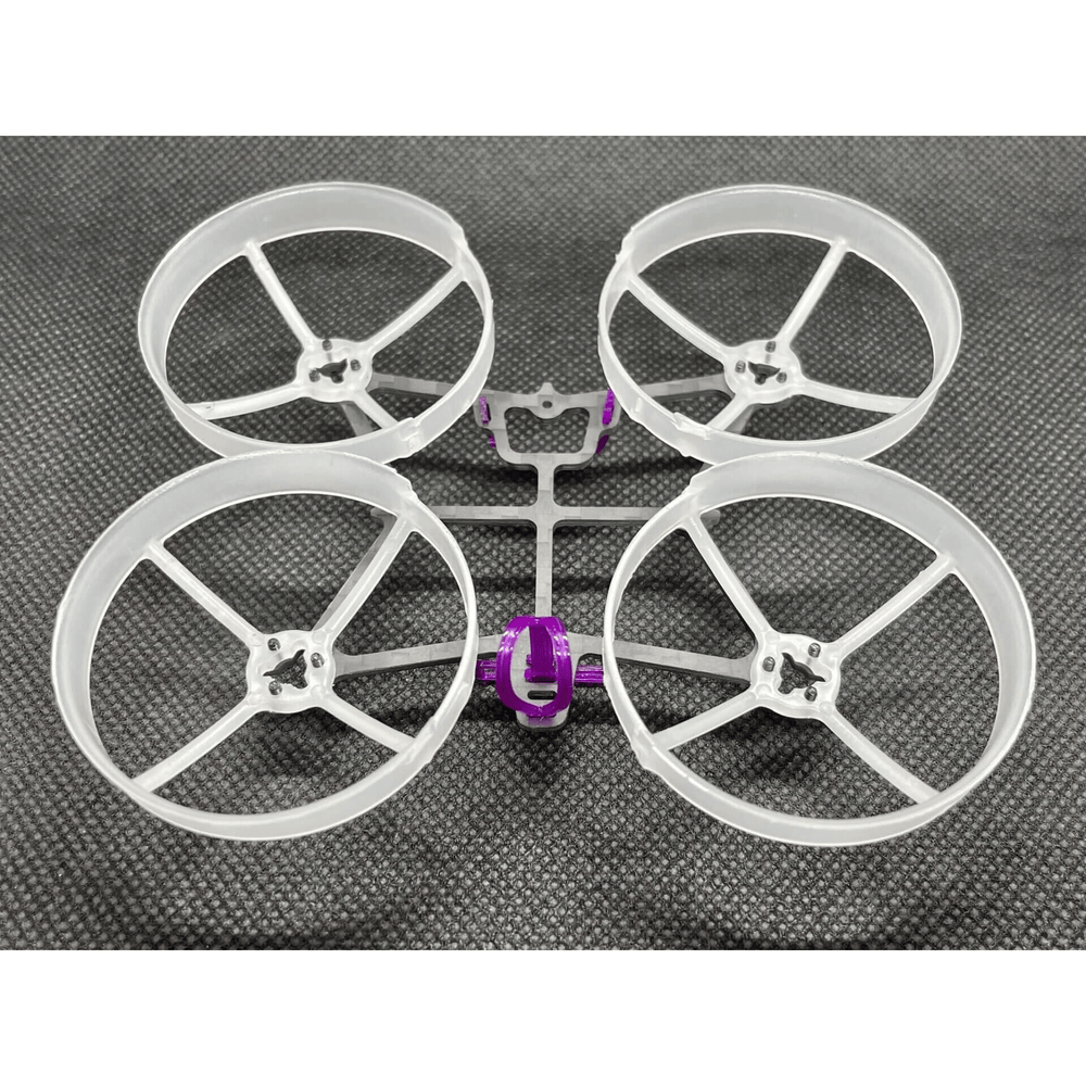 Fractal Engineering Fractal 75 Pro Max Micro/Whoop Frame Kit - Pro Lite Kit + BetaFPV Meteor75 Pro Cyan