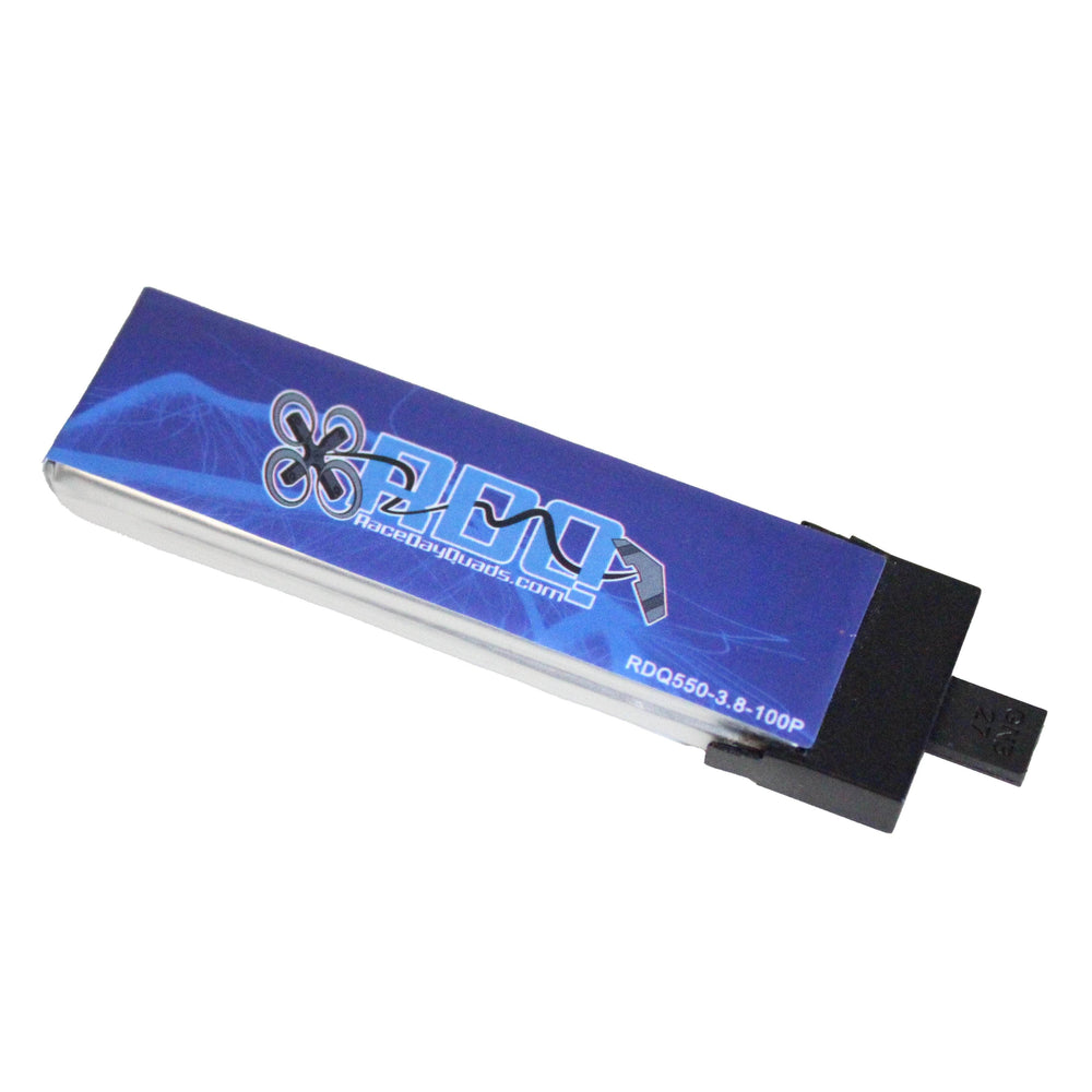 RDQ Series 3.8V 1S 550mAh 100C LiHV Whoop/Micro Battery - Plastic Head GNB27