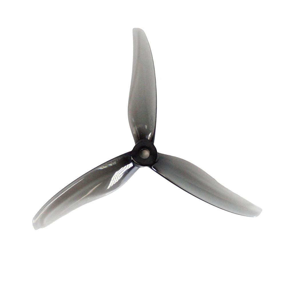 Gemfan Fury 5131.0 Tri-Blade 5" Prop 4 Pack - Clear Gray