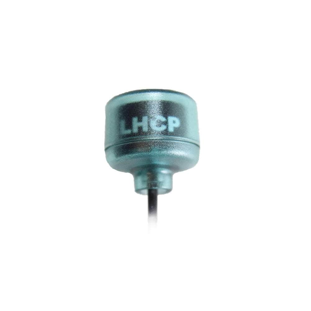 TrueRC Core 5.8GHz 85mm U.FL Antenna - Teal - Choose Your Polarization