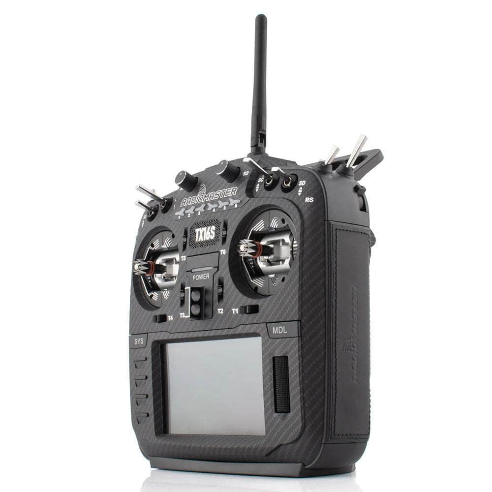 RadioMaster TX16S MKII Max EdgeTX RC Transmitter w/ AG01 Hall Gimbals -  Black / ELRS 2.4GHz